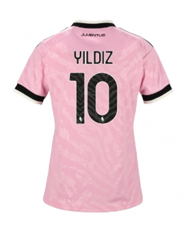 Juventus Kenan Yildiz #10 Maglia Gara Trasferta Repliche 2026-27 Donna Maniche Corte Juventus Kenan Yildiz #10 Maglia Gara Trasferta Repliche 2026-27 Donna Maniche Corte